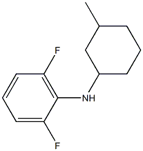 2,6-difluoro-N-(3-methylcyclohexyl)aniline Struktur