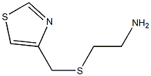 2-[(1,3-thiazol-4-ylmethyl)sulfanyl]ethan-1-amine Struktur