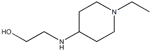 2-[(1-ethylpiperidin-4-yl)amino]ethan-1-ol Struktur