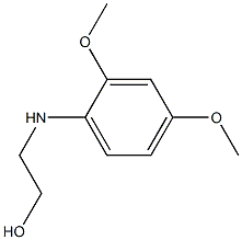 2-[(2,4-dimethoxyphenyl)amino]ethan-1-ol Struktur