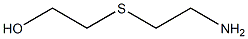 2-[(2-aminoethyl)sulfanyl]ethan-1-ol Struktur