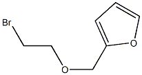 2-[(2-bromoethoxy)methyl]furan Struktur