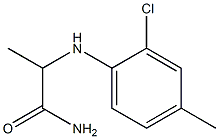 2-[(2-chloro-4-methylphenyl)amino]propanamide Struktur