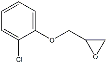 2-[(2-chlorophenoxy)methyl]oxirane Struktur