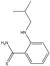 2-[(2-methylpropyl)amino]benzene-1-carbothioamide Struktur