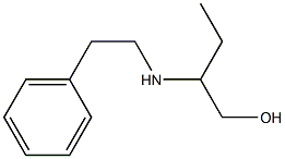 2-[(2-phenylethyl)amino]butan-1-ol Struktur