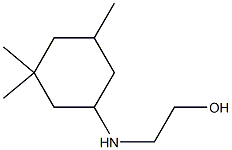 2-[(3,3,5-trimethylcyclohexyl)amino]ethan-1-ol Struktur