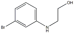 2-[(3-bromophenyl)amino]ethan-1-ol Struktur