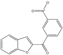 2-[(3-nitrophenyl)carbonyl]-1-benzofuran Struktur