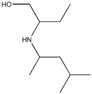 2-[(4-methylpentan-2-yl)amino]butan-1-ol Struktur