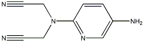 2-[(5-aminopyridin-2-yl)(cyanomethyl)amino]acetonitrile Struktur