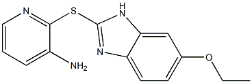 2-[(6-ethoxy-1H-1,3-benzodiazol-2-yl)sulfanyl]pyridin-3-amine Struktur