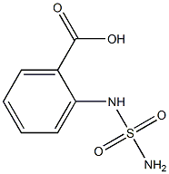 2-[(aminosulfonyl)amino]benzoic acid Struktur