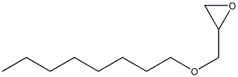 2-[(octyloxy)methyl]oxirane Struktur