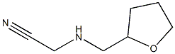 2-[(oxolan-2-ylmethyl)amino]acetonitrile Struktur