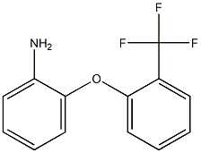 2-[2-(trifluoromethyl)phenoxy]aniline Struktur