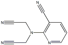 2-[bis(cyanomethyl)amino]nicotinonitrile Struktur