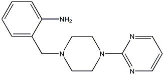 2-{[4-(pyrimidin-2-yl)piperazin-1-yl]methyl}aniline Struktur