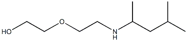 2-{2-[(4-methylpentan-2-yl)amino]ethoxy}ethan-1-ol Struktur