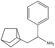 2-{bicyclo[2.2.1]heptan-2-yl}-1-phenylethan-1-amine Struktur