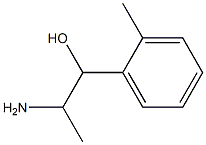 2-amino-1-(2-methylphenyl)propan-1-ol Struktur