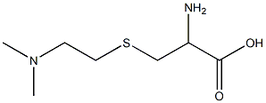 2-amino-3-{[2-(dimethylamino)ethyl]thio}propanoic acid Struktur