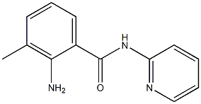 2-amino-3-methyl-N-pyridin-2-ylbenzamide Struktur