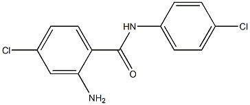 2-amino-4-chloro-N-(4-chlorophenyl)benzamide Struktur