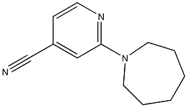 2-azepan-1-ylisonicotinonitrile Struktur