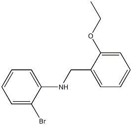 2-bromo-N-[(2-ethoxyphenyl)methyl]aniline Struktur