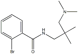 2-bromo-N-[3-(dimethylamino)-2,2-dimethylpropyl]benzamide Struktur