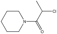 2-chloro-1-(piperidin-1-yl)propan-1-one Struktur