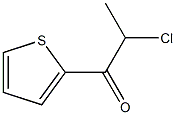 2-chloro-1-(thiophen-2-yl)propan-1-one Struktur