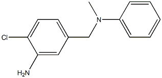 2-chloro-5-{[methyl(phenyl)amino]methyl}aniline Struktur