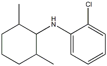 2-chloro-N-(2,6-dimethylcyclohexyl)aniline Struktur