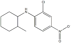 2-chloro-N-(2-methylcyclohexyl)-4-nitroaniline Struktur