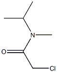 2-chloro-N-methyl-N-(propan-2-yl)acetamide Struktur