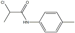 2-Chloro-N-p-tolyl-propionamide Struktur