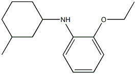 2-ethoxy-N-(3-methylcyclohexyl)aniline Struktur