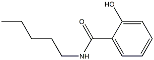 2-hydroxy-N-pentylbenzamide Struktur