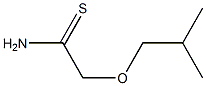 2-isobutoxyethanethioamide Struktur