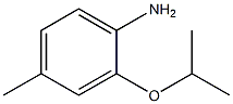 2-isopropoxy-4-methylaniline Struktur