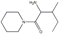 2-methyl-1-(piperidin-1-ylcarbonyl)butylamine Struktur