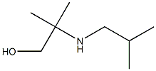 2-methyl-2-[(2-methylpropyl)amino]propan-1-ol Struktur