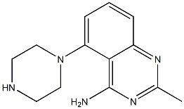 2-methyl-5-(piperazin-1-yl)quinazolin-4-amine Struktur