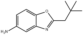 2-neopentyl-1,3-benzoxazol-5-amine Struktur