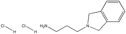 3-(1,3-dihydro-2H-isoindol-2-yl)propan-1-amine dihydrochloride Struktur