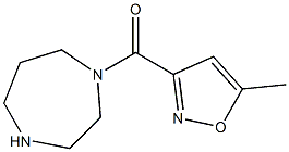 3-(1,4-diazepan-1-ylcarbonyl)-5-methyl-1,2-oxazole Struktur