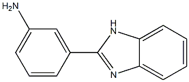 3-(1H-1,3-benzodiazol-2-yl)aniline Struktur