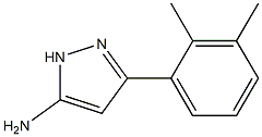 3-(2,3-dimethylphenyl)-1H-pyrazol-5-amine Struktur